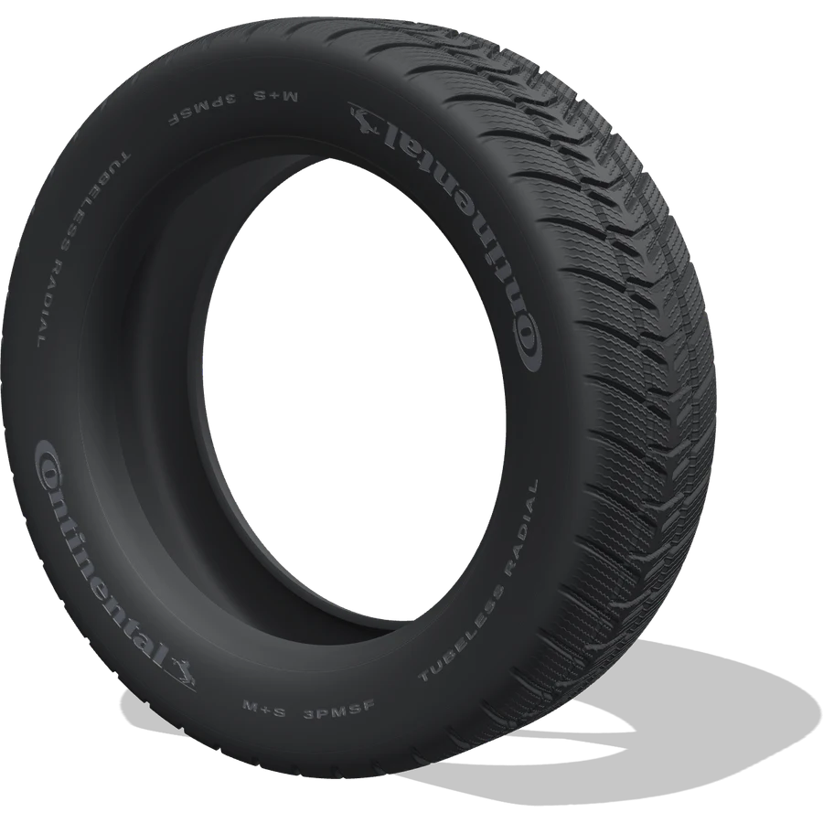 Continental WinterContact TS 870 205/55 R16 91H — wizualizacja